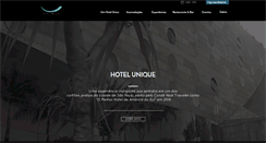 Desktop Screenshot of hotelunique.com.br